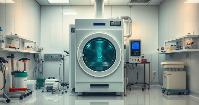 Manutenção de Autoclave Vertical Eficiente